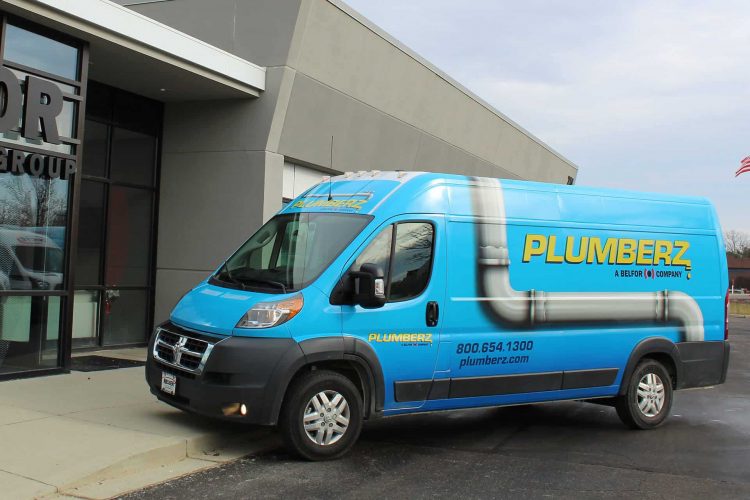 Pumberz service van